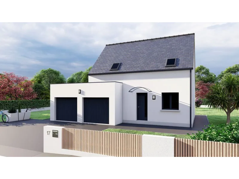 Maison neuve à Langourla