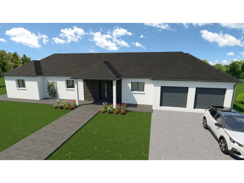 Maison neuve à Pleugueneuc