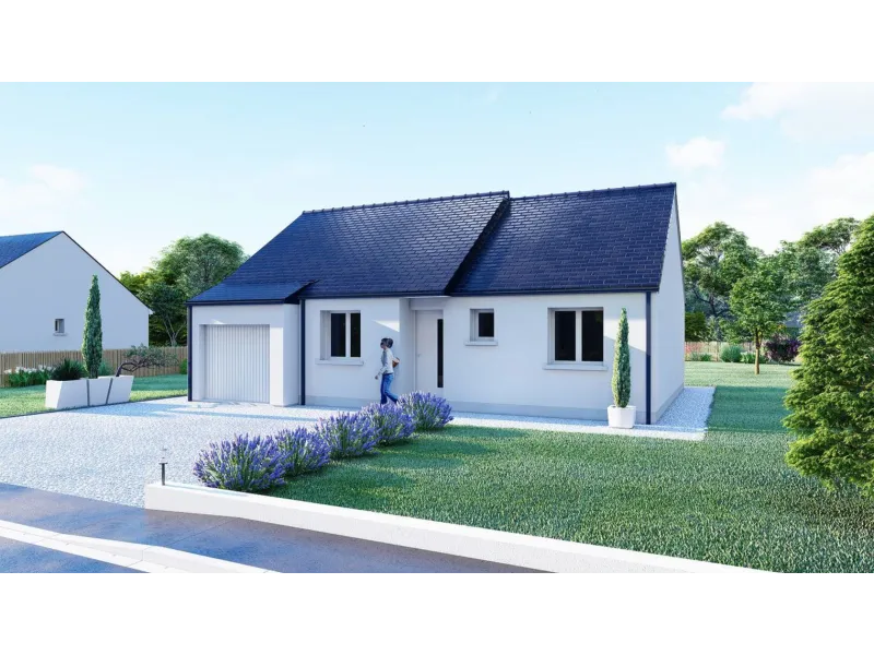 Maison neuve à Dourdain