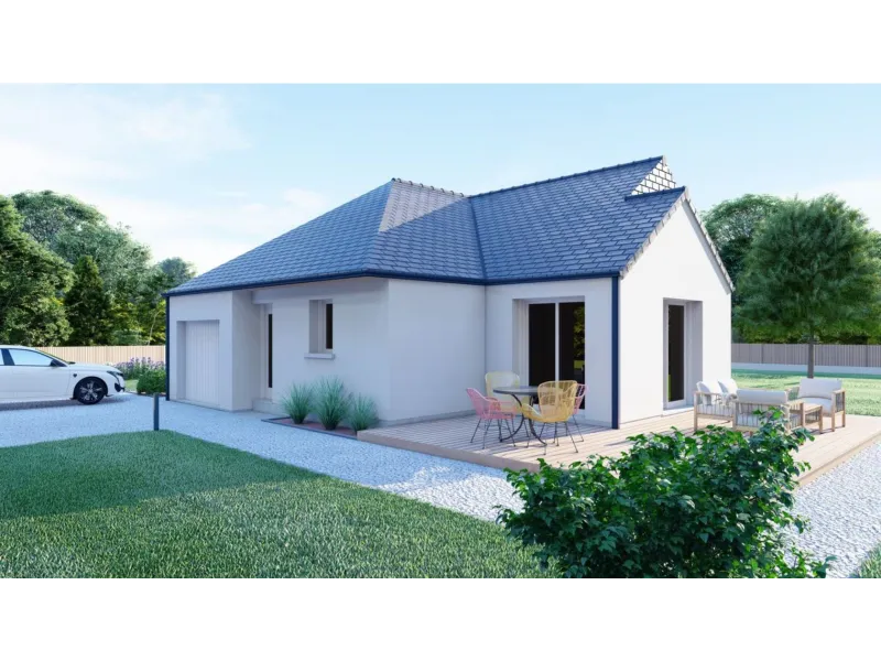 Maison neuve à Saint-Mars-du-Désert