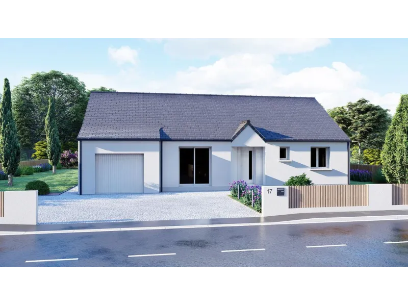 Maison neuve à Saint-Mars-du-Désert