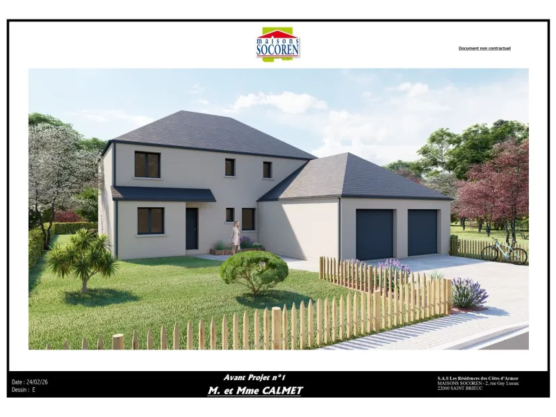 Maison neuve à Pléneuf-Val-André