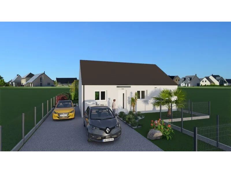 Maison neuve à Saint-Méen-le-Grand