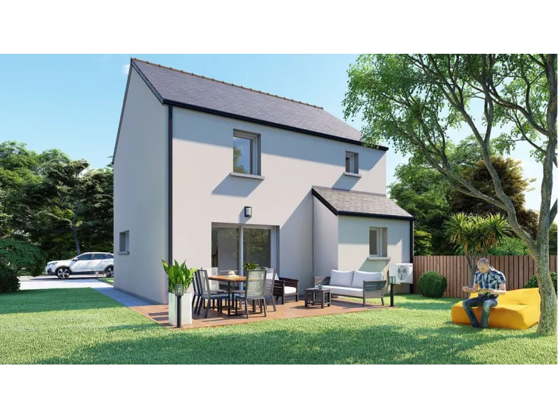 Maison neuve à La Chapelle-Erbrée