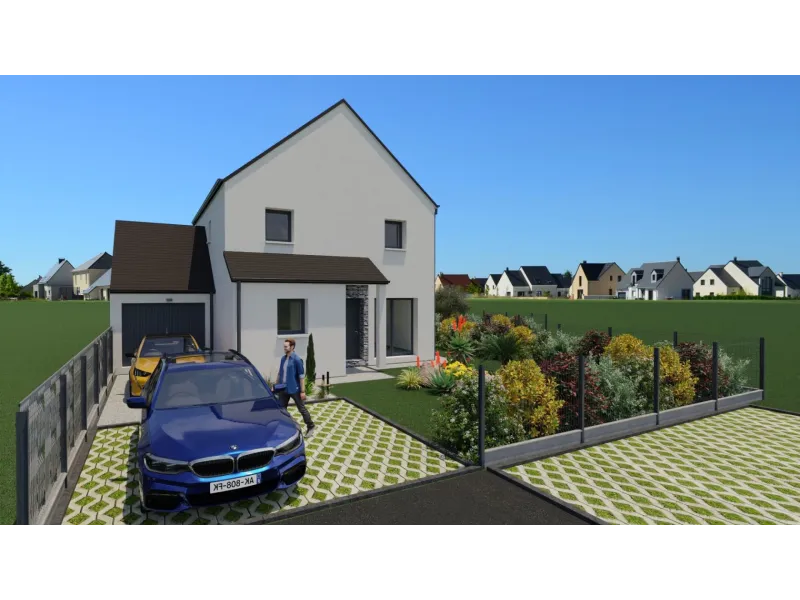 Maison neuve à Romagne