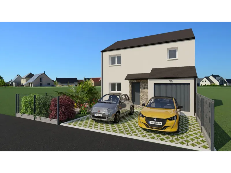 Maison neuve à Bréal-sous-Montfort