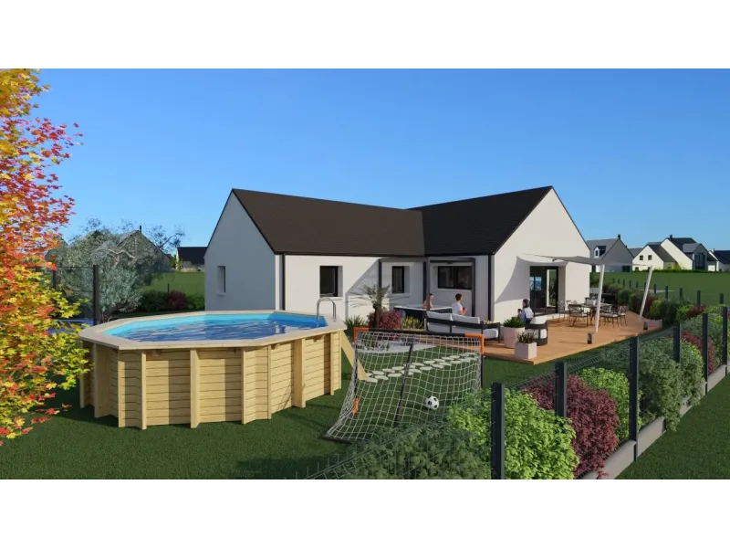 Maison neuve à La Chapelle-Chaussée