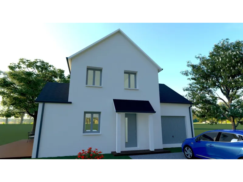 Maison neuve à Pleugueneuc