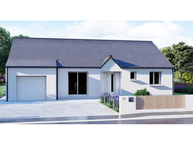 Maison neuve à Le Fresne-Poret