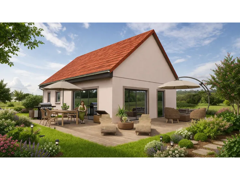 Maison neuve à Drulingen