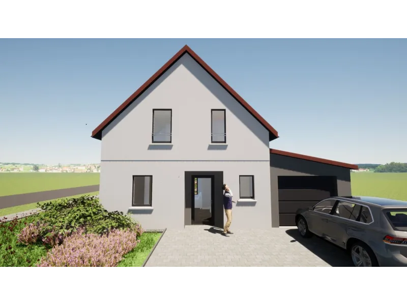Maison neuve à Woerth