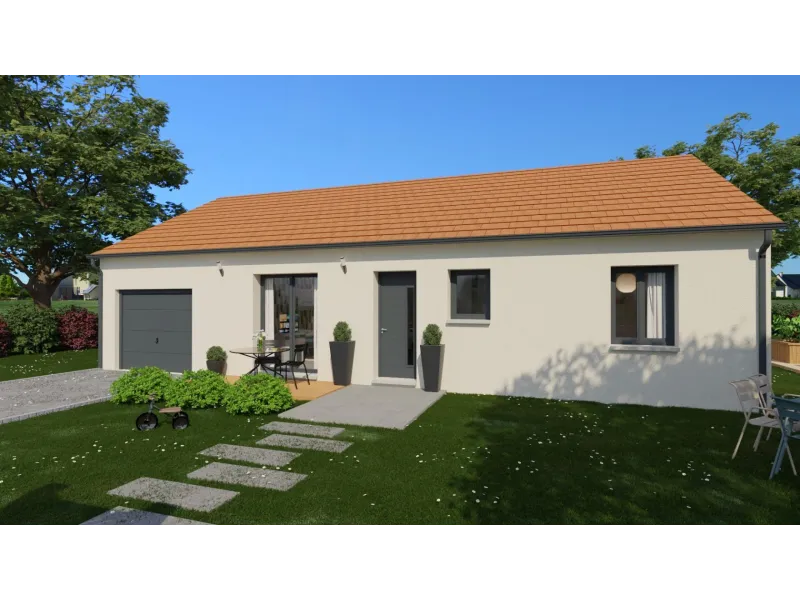 Maison neuve à Saint-Romain-sous-Gourdon