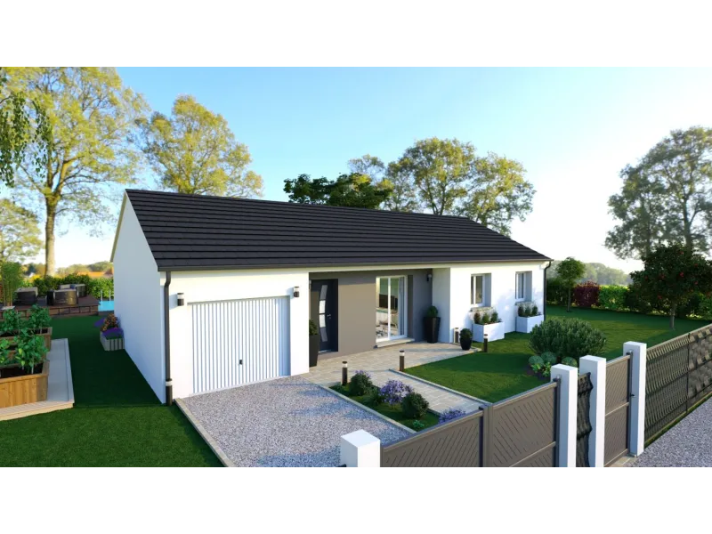 Maison neuve à Perrier
