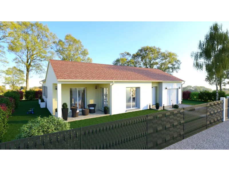 Maison neuve à Perrier