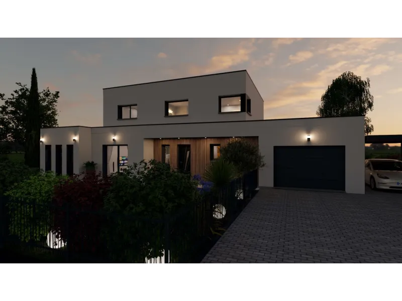 Maison neuve à Palinges