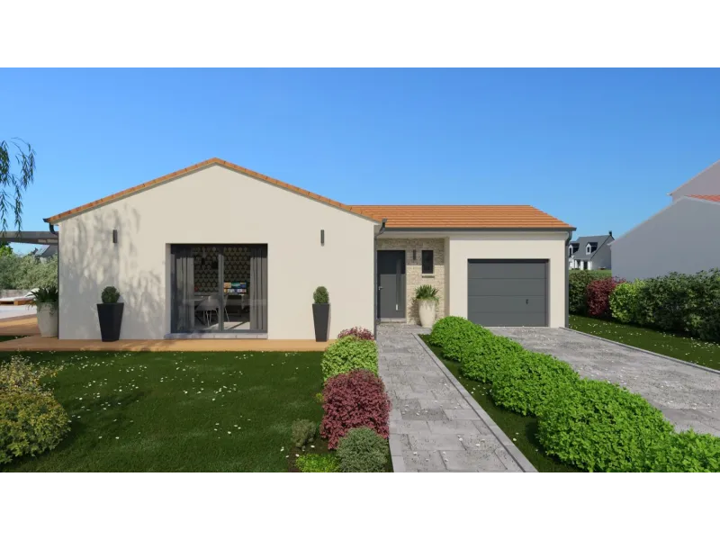 Maison neuve à Saint-Romain-sous-Gourdon