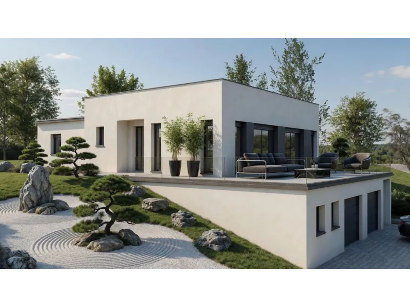 Maison neuve à Lozanne