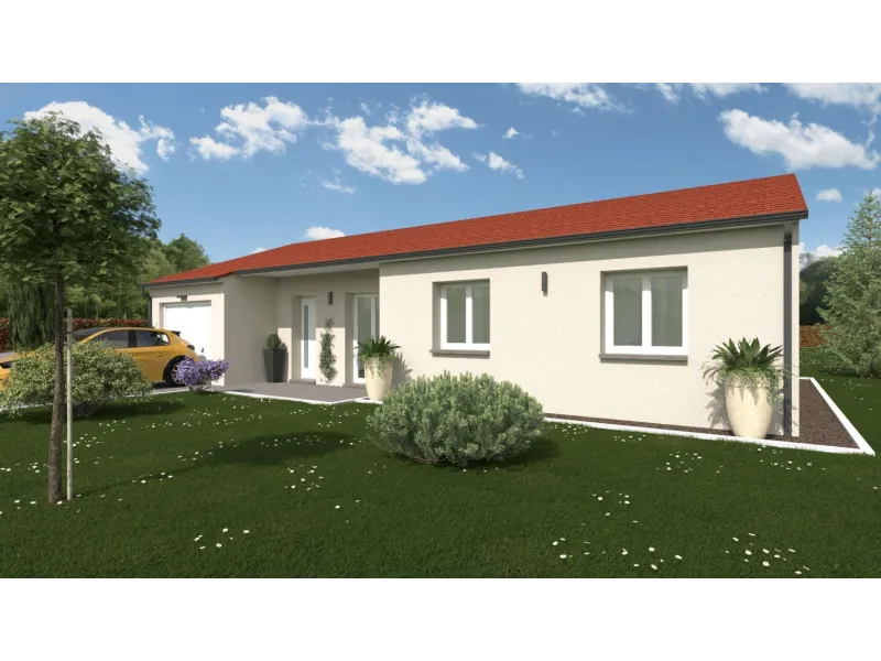 Maison neuve à Crêches-sur-Saône