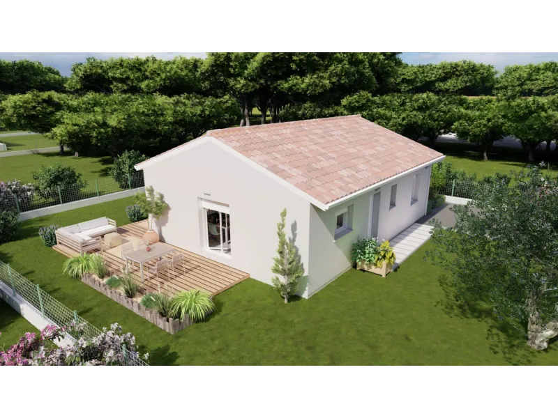 Maison neuve à Magescq