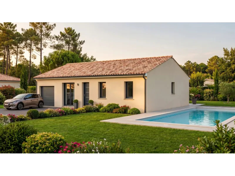 Maison neuve à Lisle