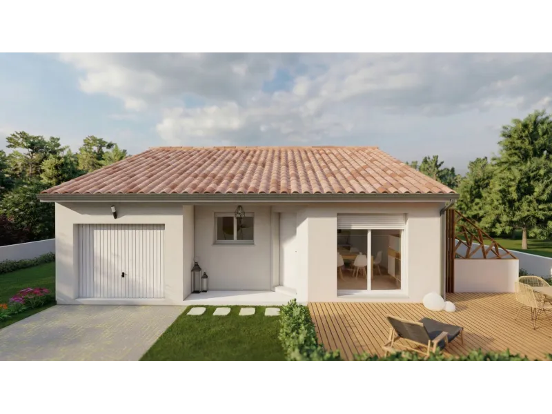 Maison neuve à Pomarez