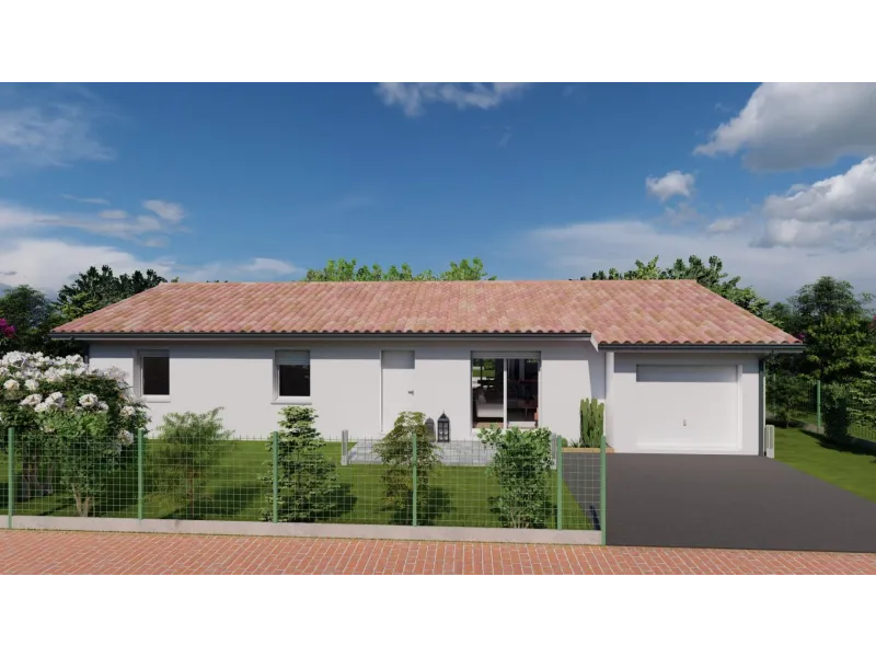 Maison neuve à Moliets-et-Maa