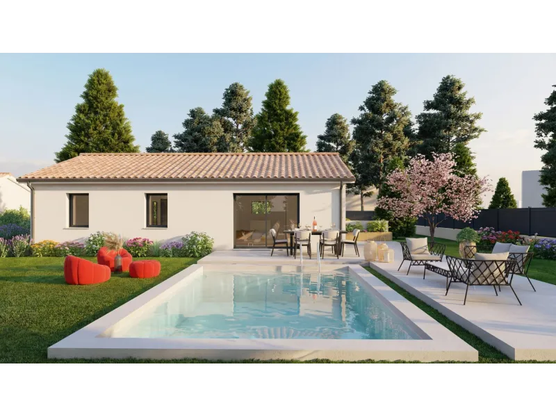 Maison neuve à Lisle