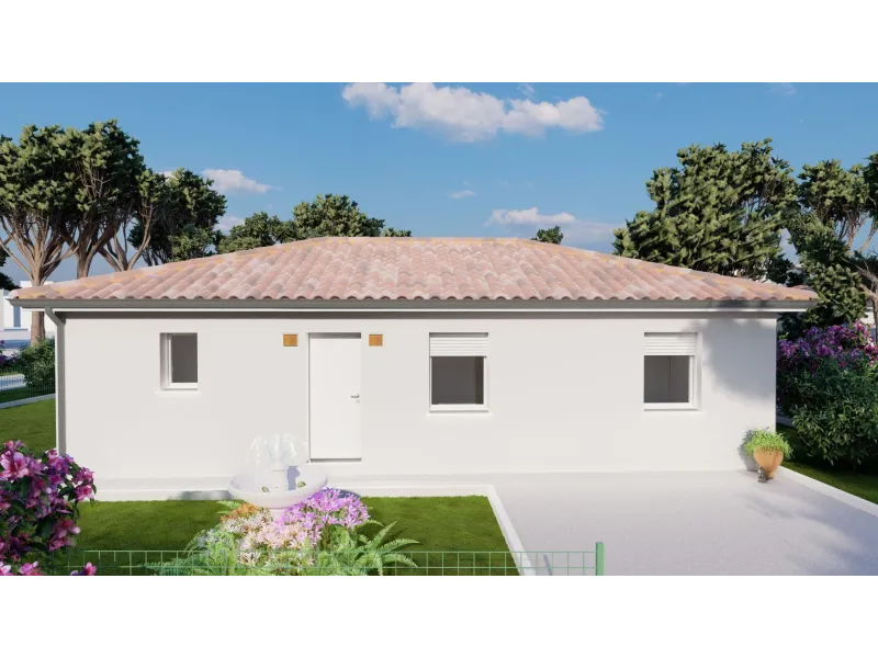 Maison neuve à Saucats
