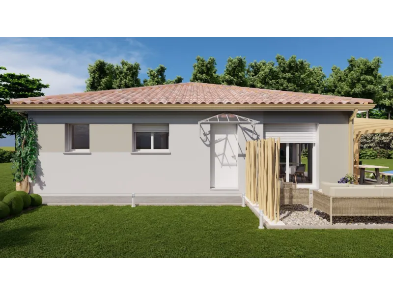 Dakar-3ch93, modèle de maison Les Maisons Aura
