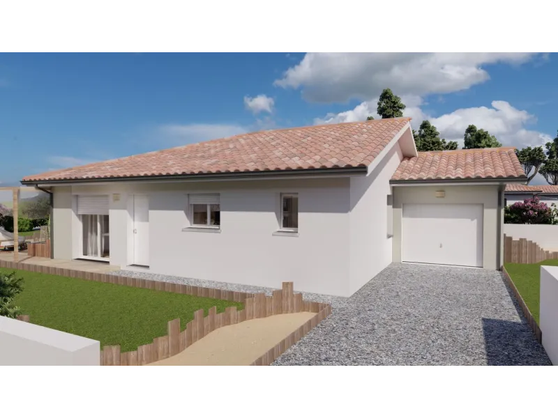 Maison neuve à Marsac-sur-l'Isle