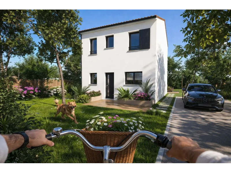 Maison neuve à Prignac-et-Marcamps