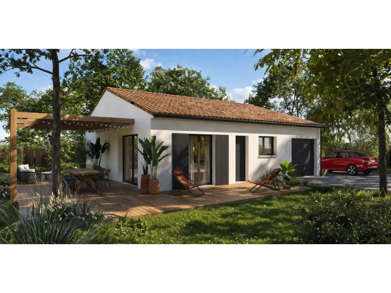Maison neuve à Bouliac