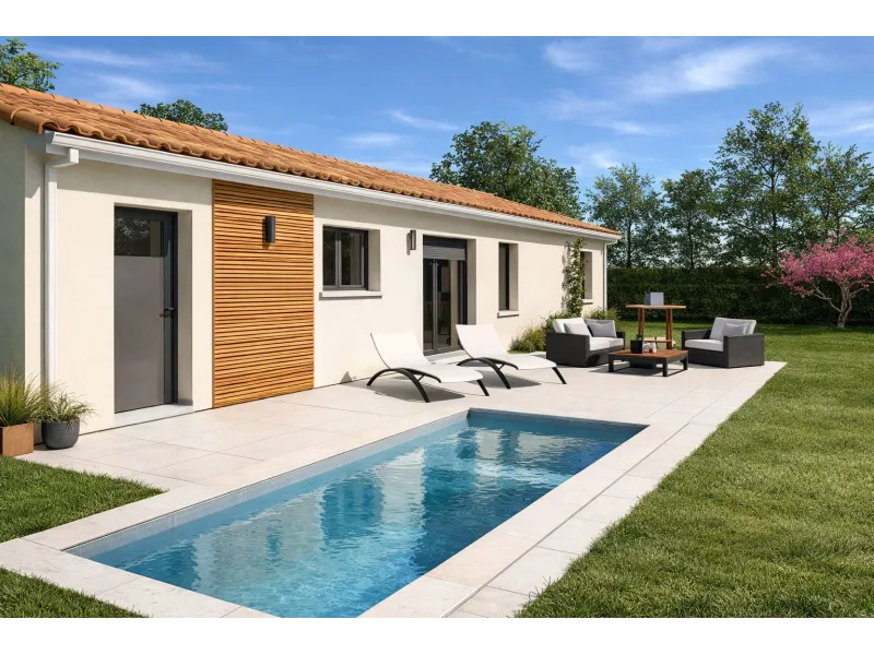 Maison neuve à Bouliac