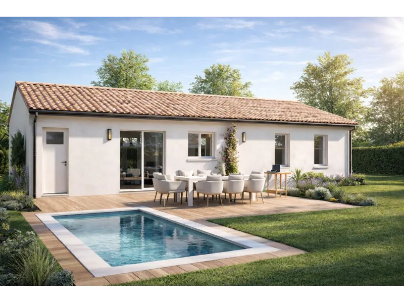 Maison neuve à Bouliac