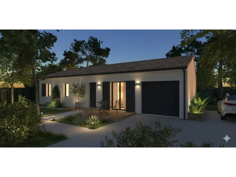 Maison neuve à Cubnezais