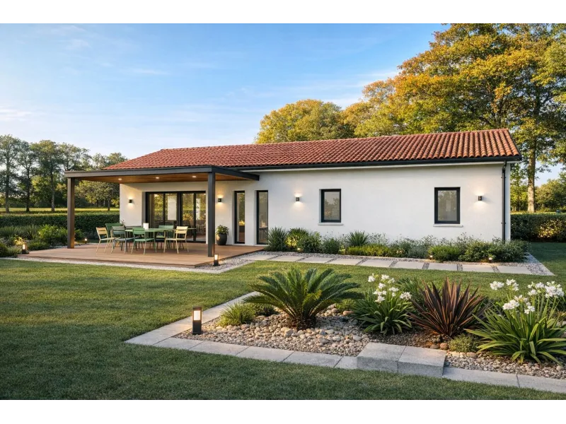 Maison neuve à Sorbets