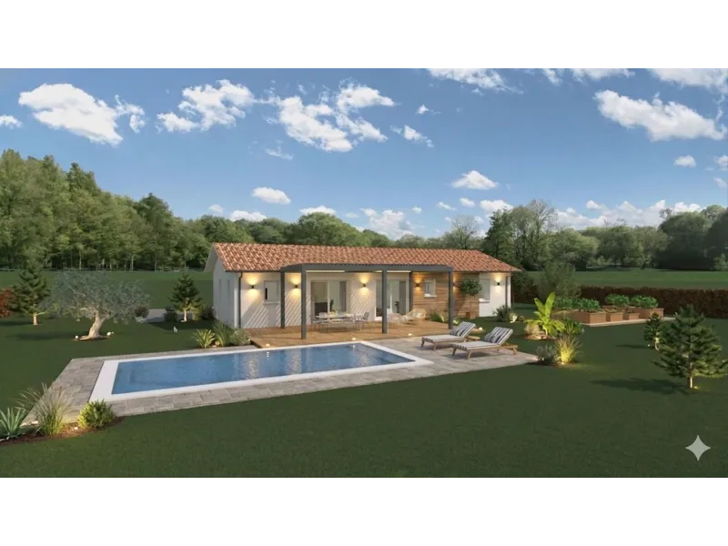 Maison neuve à Hinx
