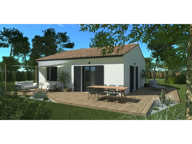 Maison neuve à Pisany