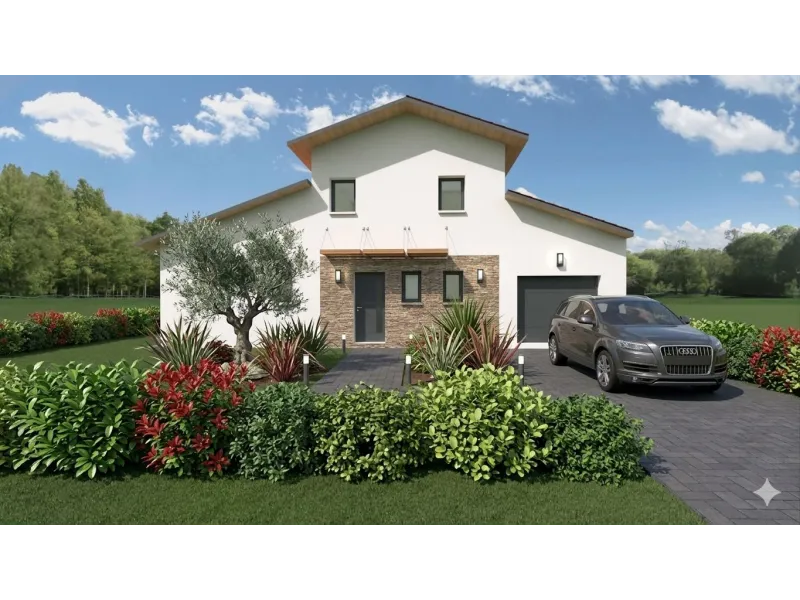 Maison neuve à Moliets-et-Maa