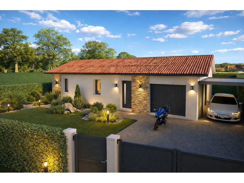 Maison neuve à Taller
