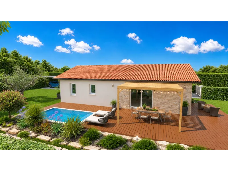 Maison neuve à Préchacq-les-Bains