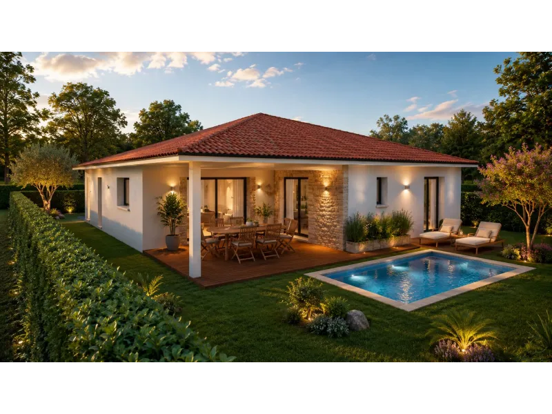 Maison neuve à Tosse