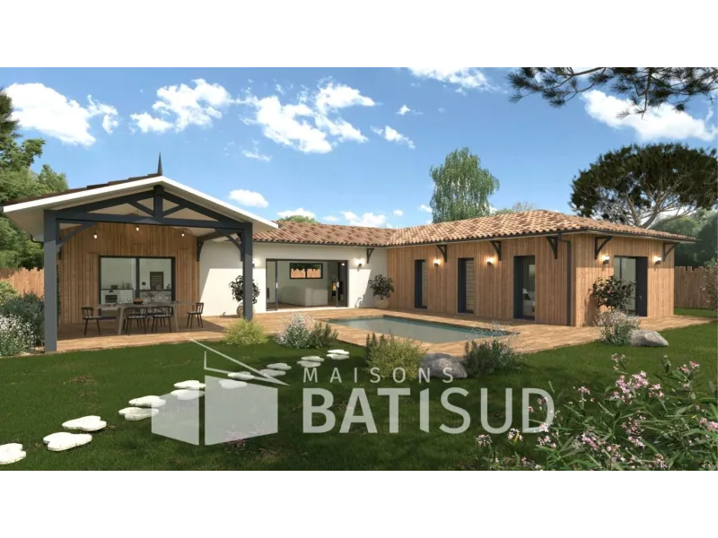 Maison neuve à Biscarrosse
