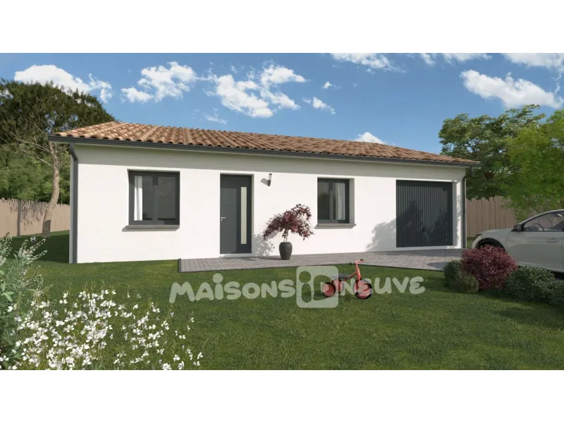 Soft-3ch100, modèle de maison MAISONS BATI SUD