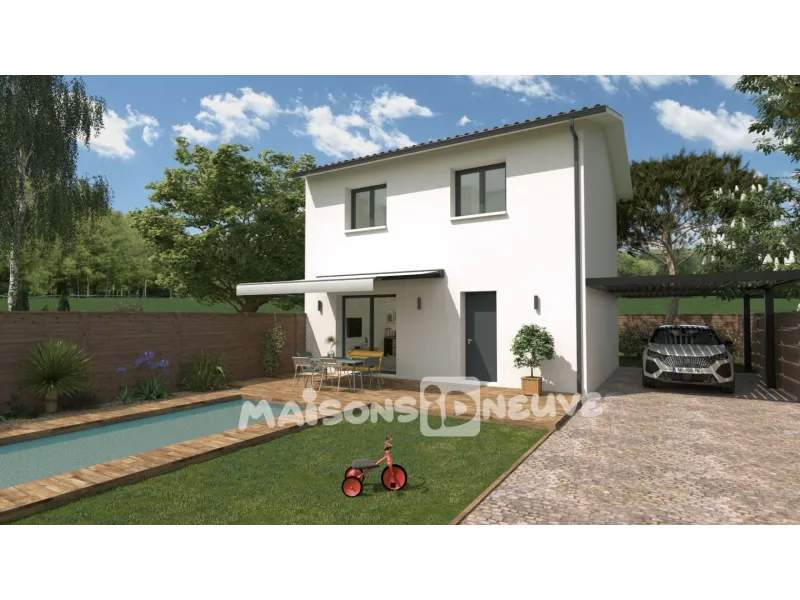 Maison neuve à Bouliac