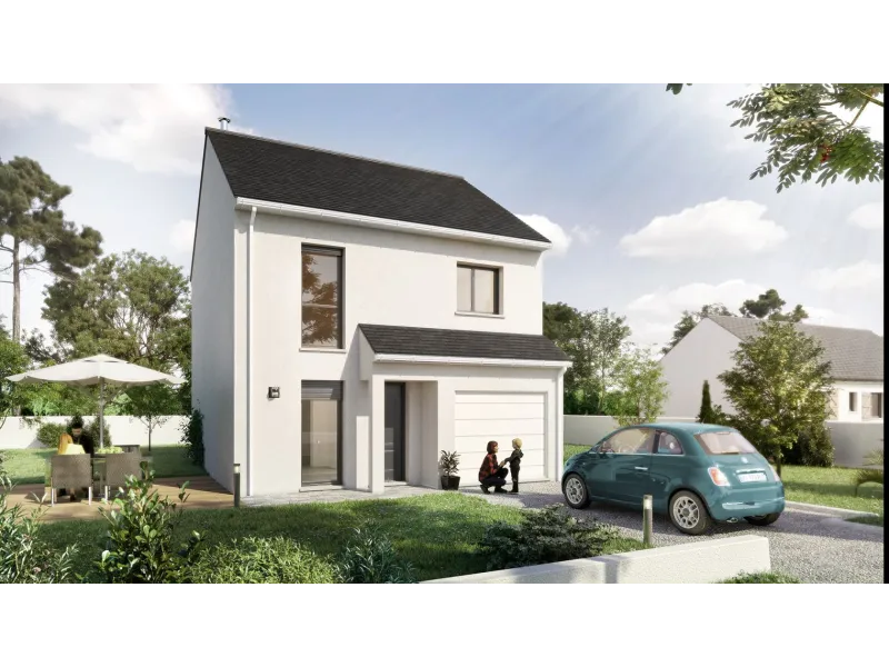 Maison neuve à Ognes