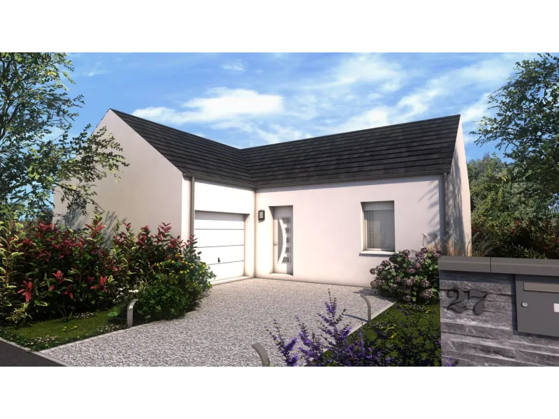 Maison neuve à Bâlines