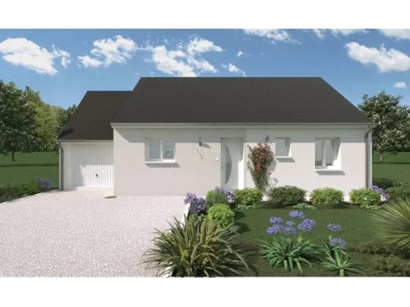 Maison neuve à Croth