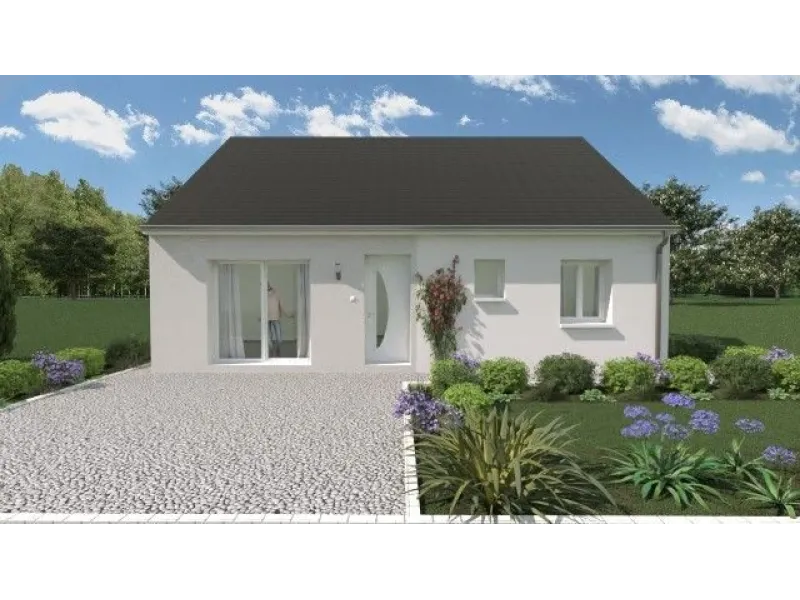 Maison neuve à La Haye-Malherbe
