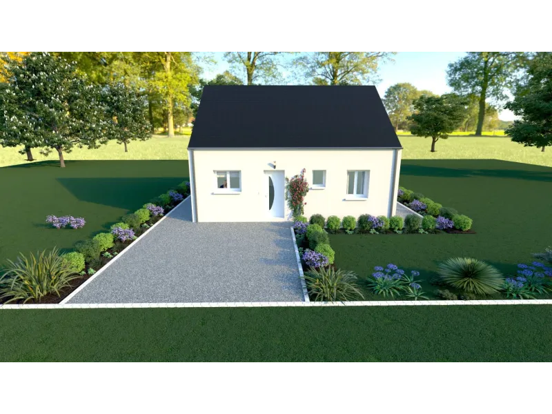 Maison neuve à Heudebouville